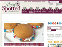 Tablet Screenshot of momspotted.com